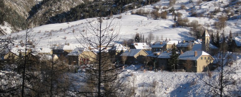 Village Hiver - Val d'Oronaye