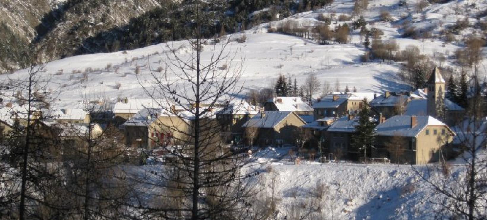 Village Hiver - Val d'Oronaye