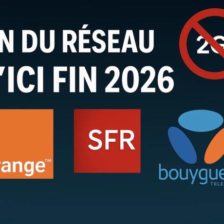 FERMETURE DES RESEAUX MOBILES 2G ET 3G