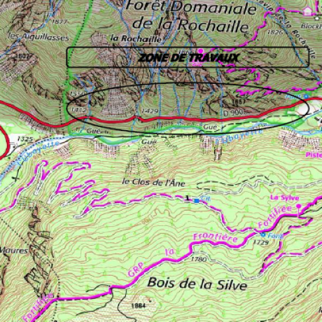 zone de travaux