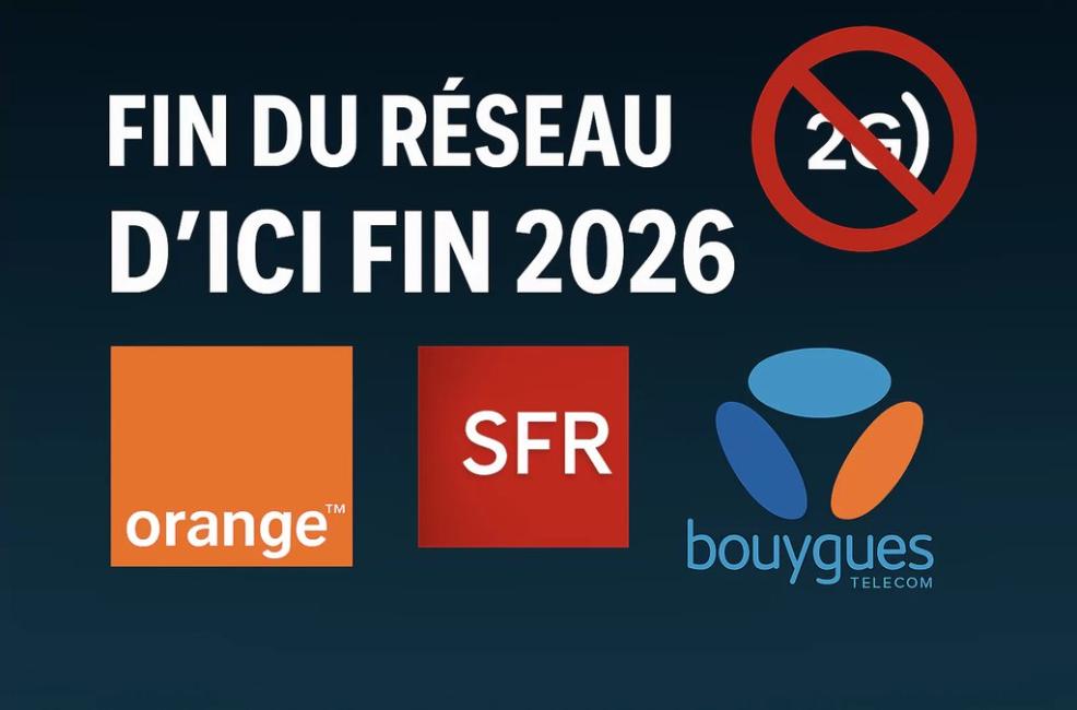 FERMETURE DES RESEAUX MOBILES 2G ET 3G